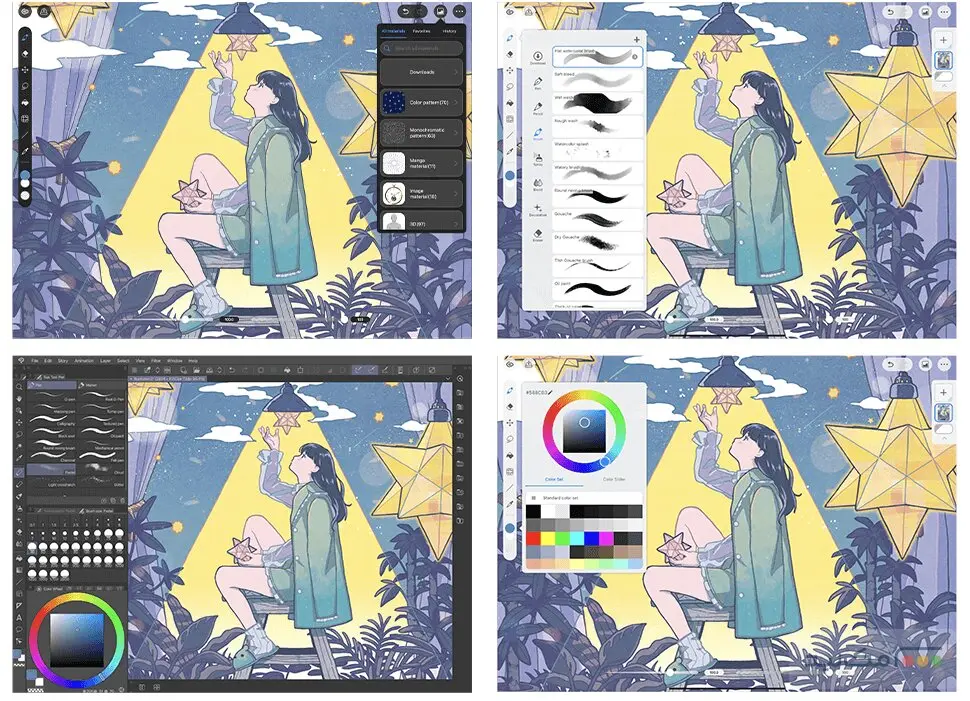 Clip Studio Paint - اسکرین شات 1