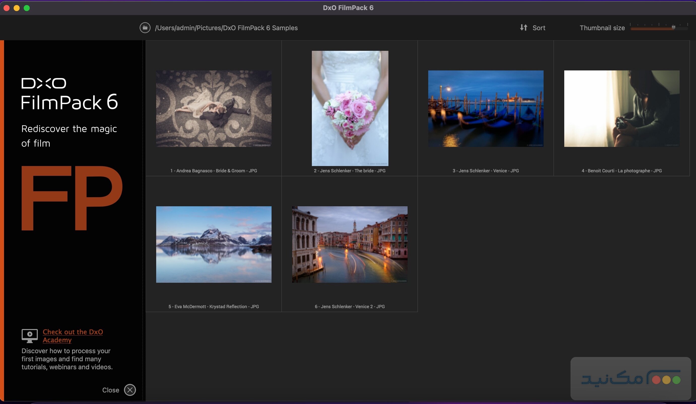 DxO FilmPack - اسکرین شات 1