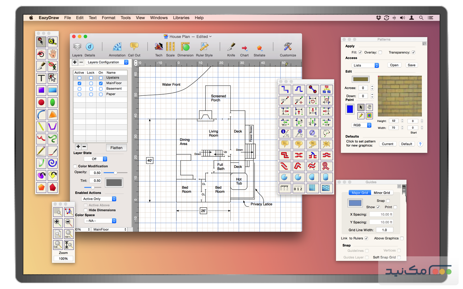 EazyDraw - اسکرین شات 1