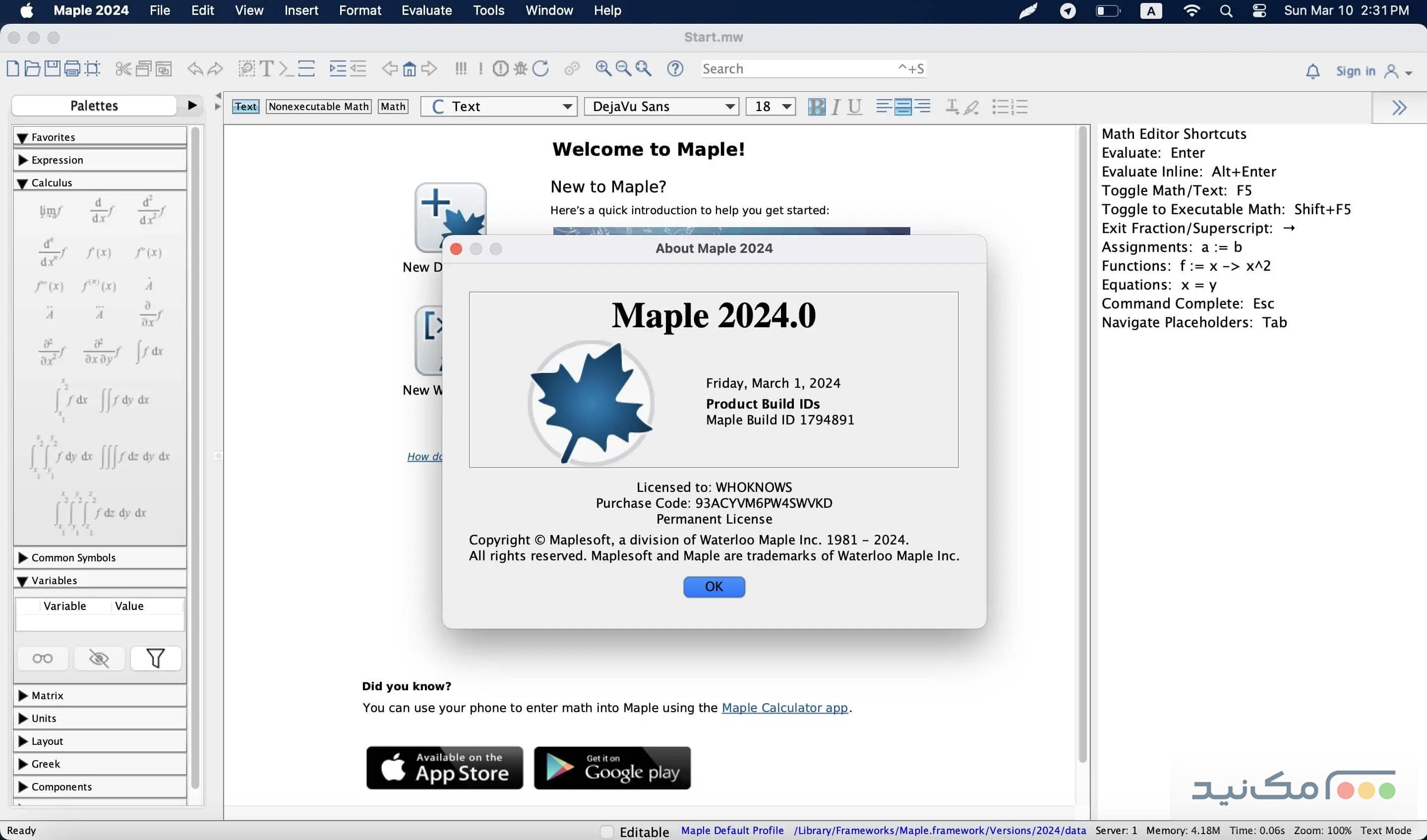 Maple - اسکرین شات 1