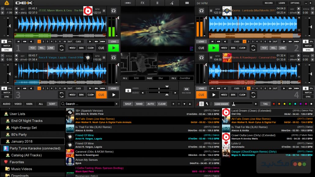 PCDJ DEX Pro - اسکرین شات 1