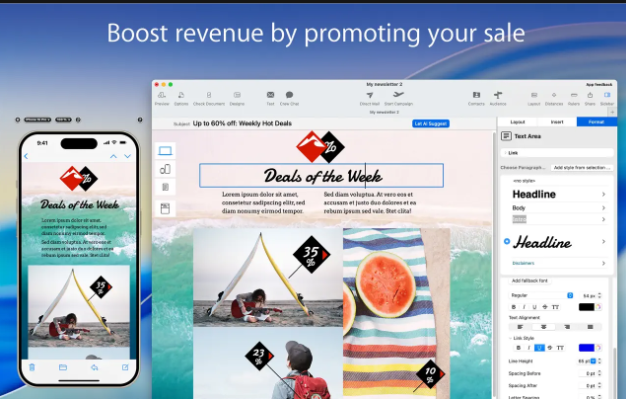 دانلود برنامه Mail Designer Pro برای مک macOS