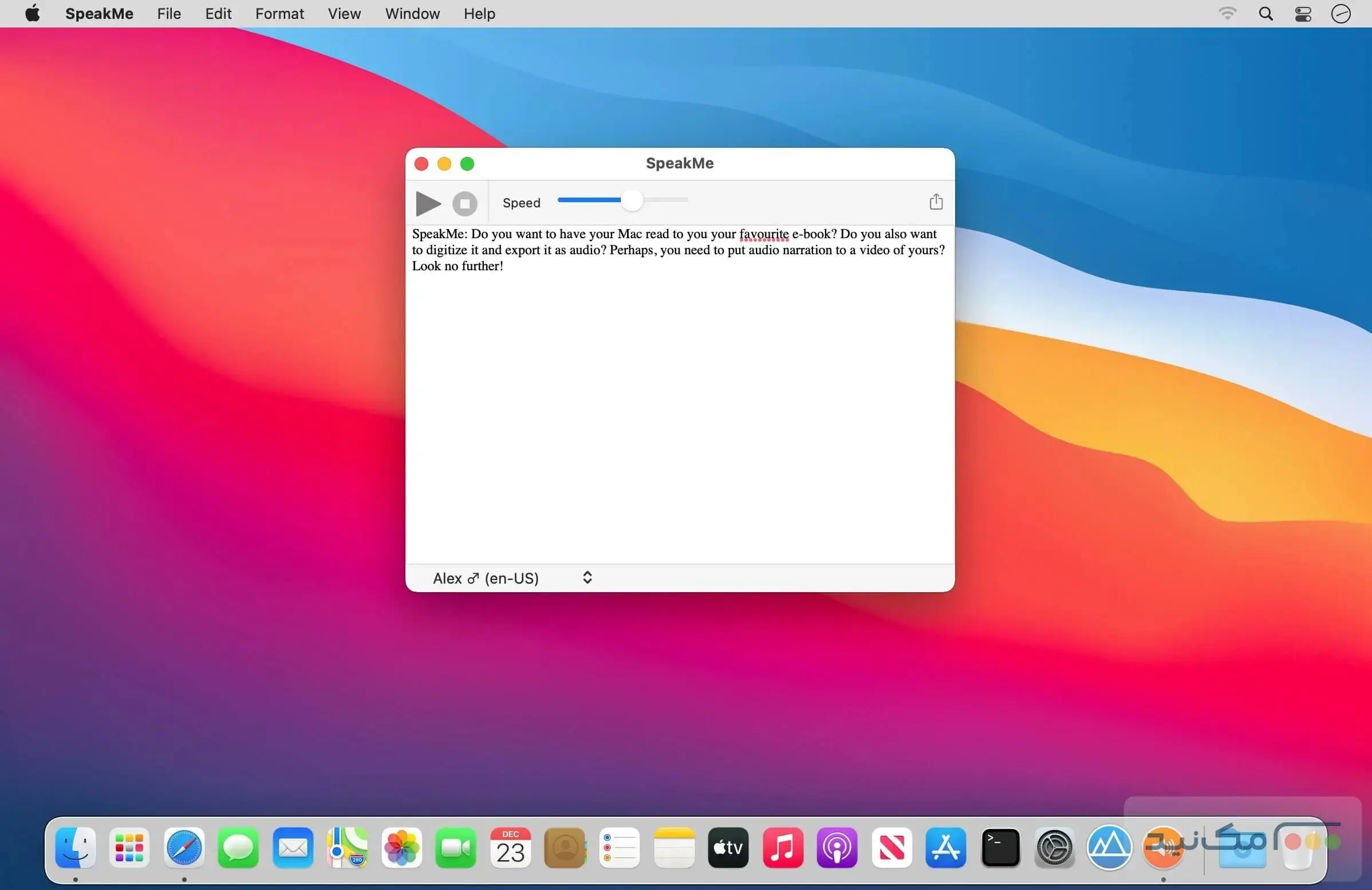 SpeakMe - اسکرین شات 1
