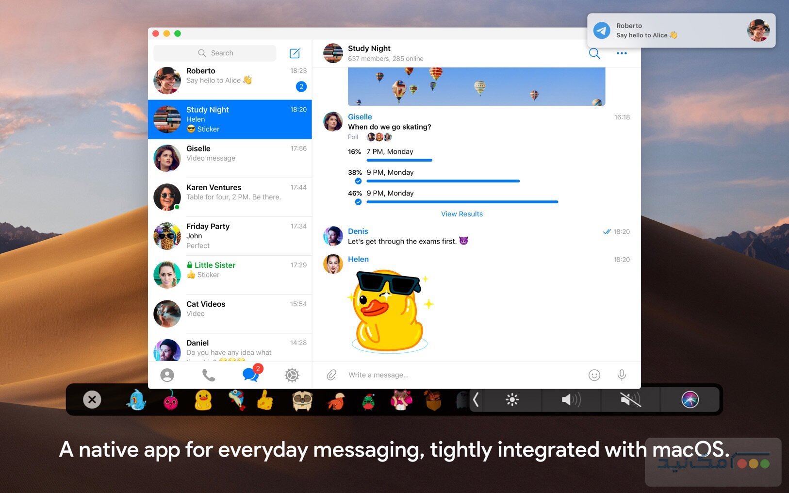 Telegram - اسکرین شات 1