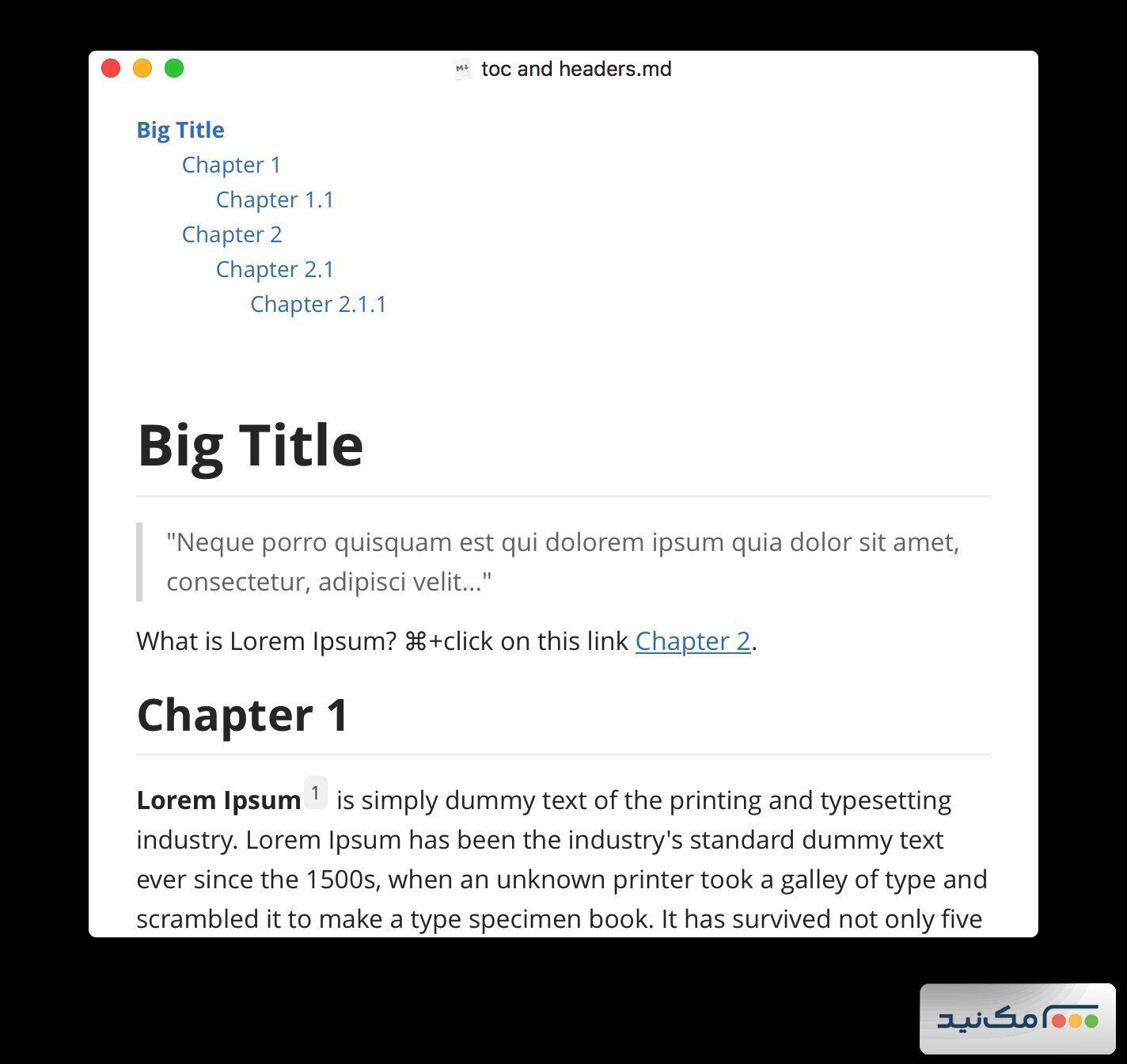 Typora - اسکرین شات 1