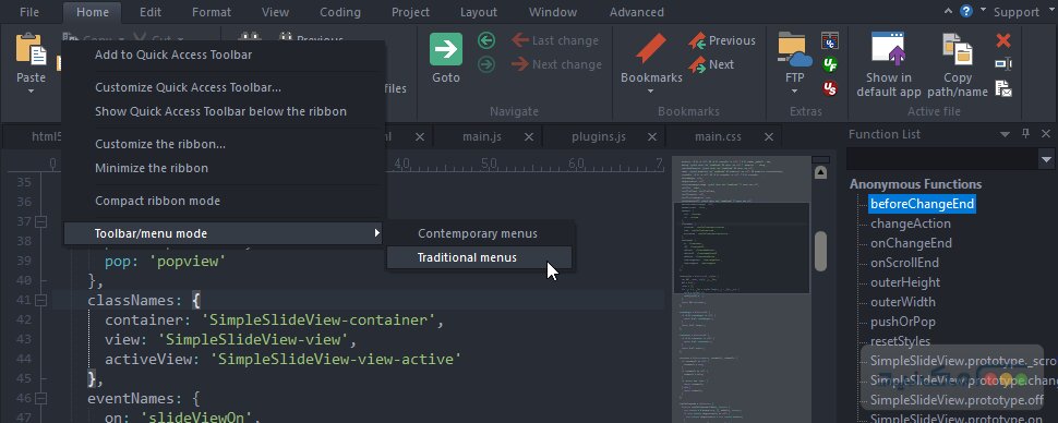 UltraEdit - اسکرین شات 1