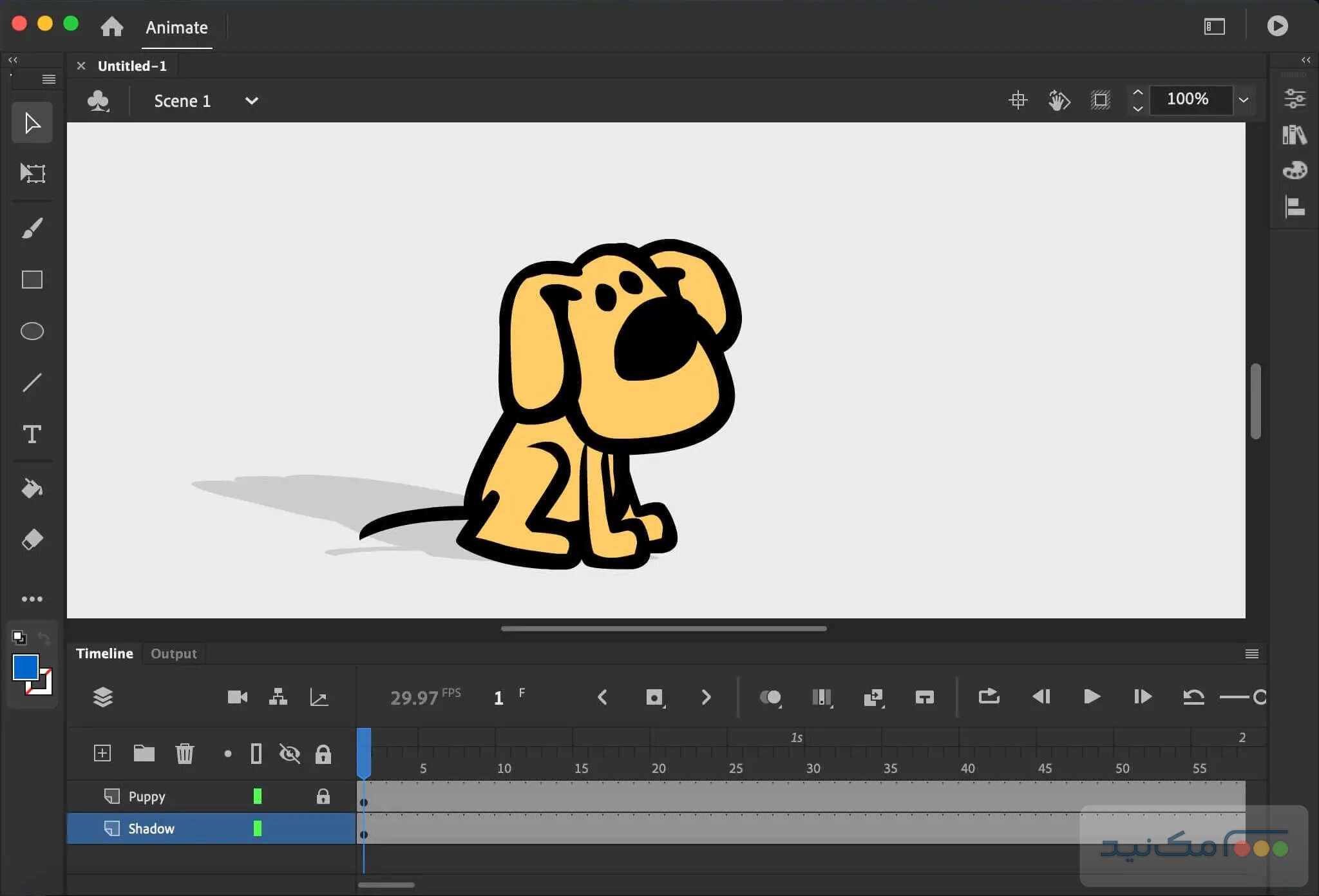 Adobe Animate - اسکرین شات 1