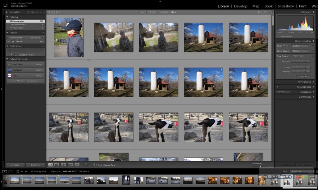 Adobe Lightroom Classic v10.3 - اسکرین شات 1