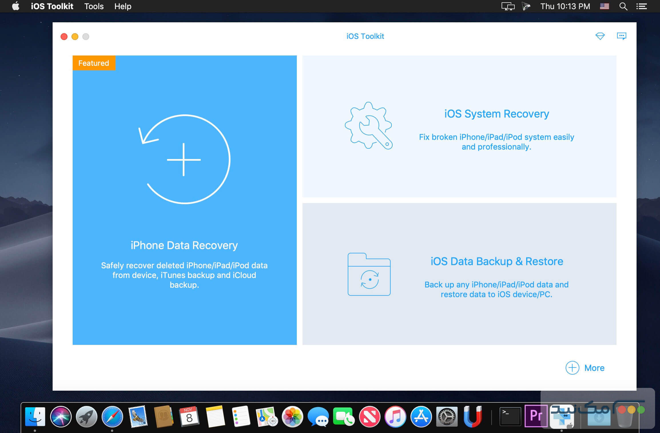 Apeaksoft iOS Toolkit 1.2.18 - اسکرین شات 1