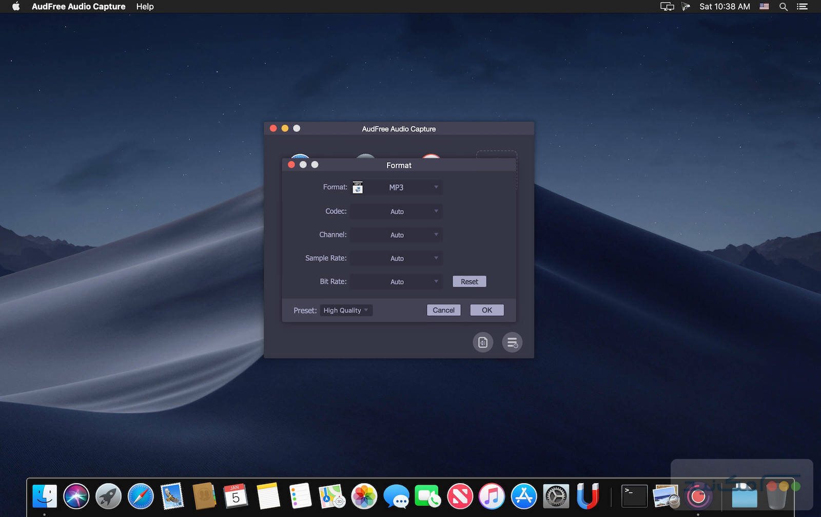 AudFree Audio Capture - اسکرین شات 1