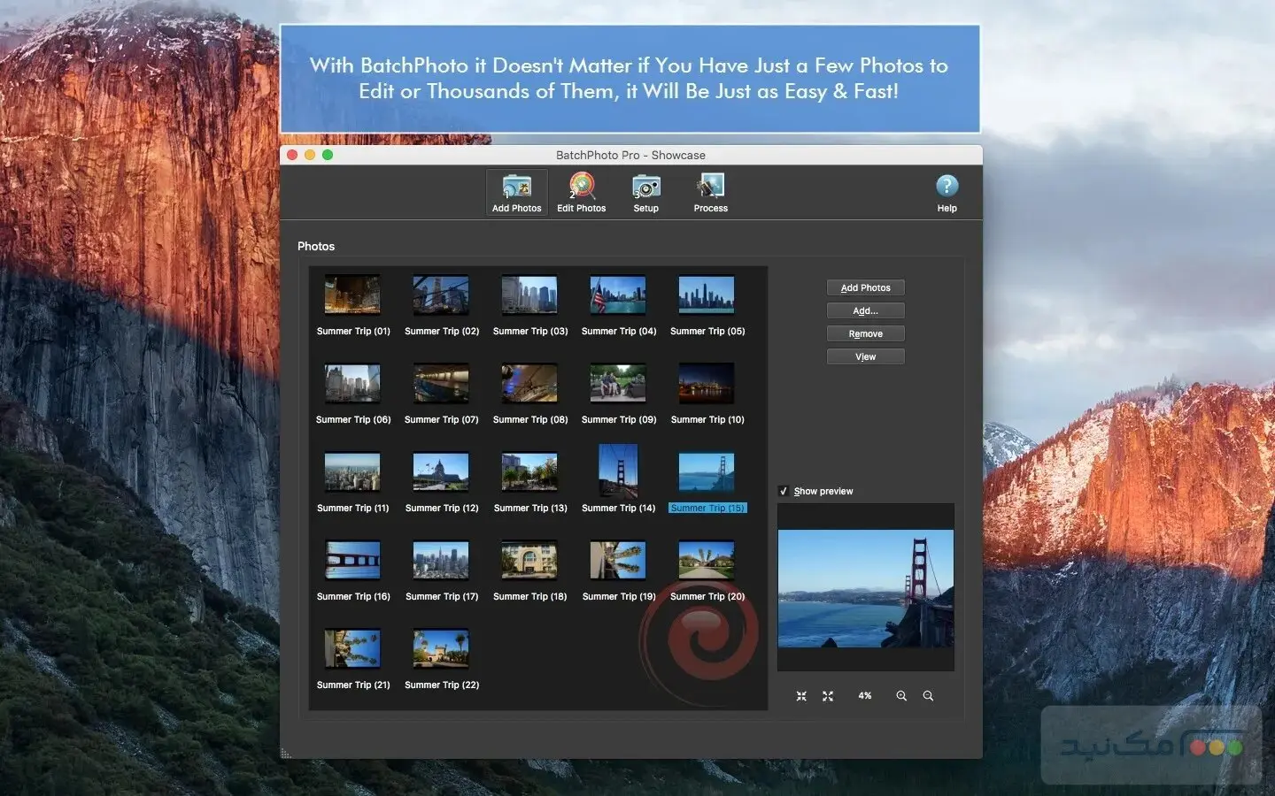 BatchPhoto Pro - Screenshot 1