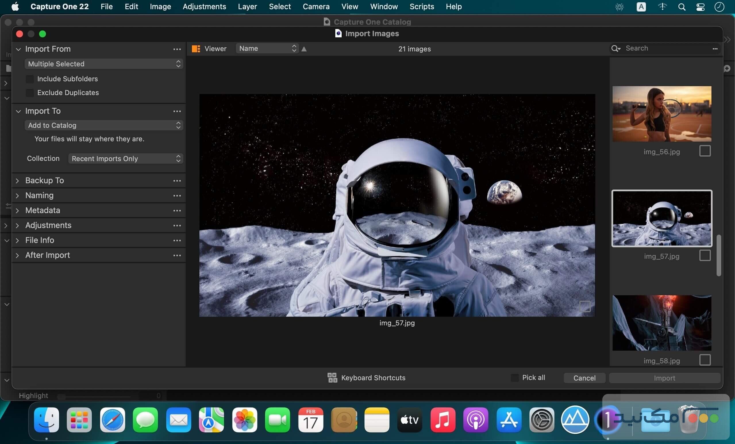 Capture One 22 Enterprise 15.4.0.22 - اسکرین شات 1