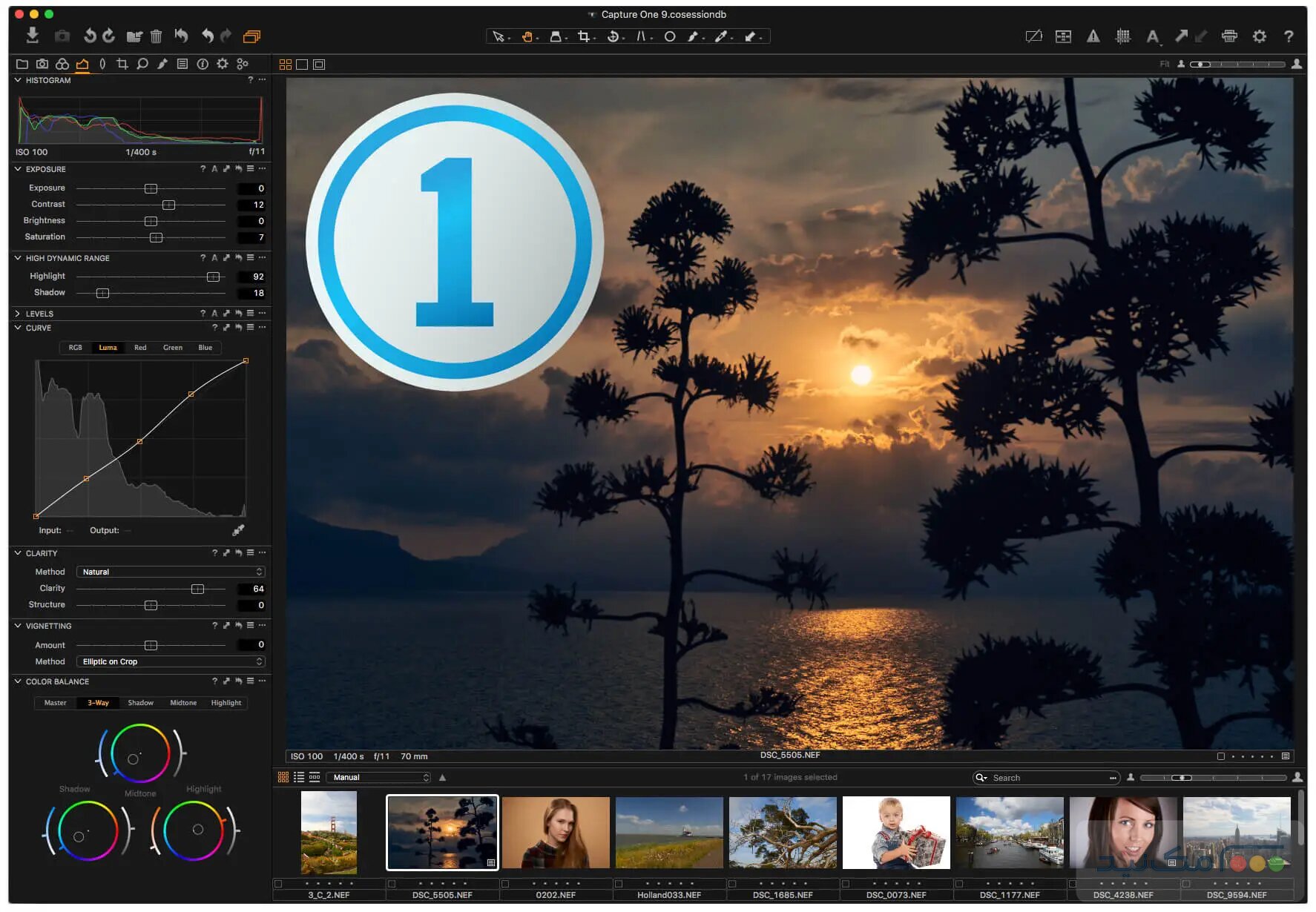 Capture One Pro - اسکرین شات 1