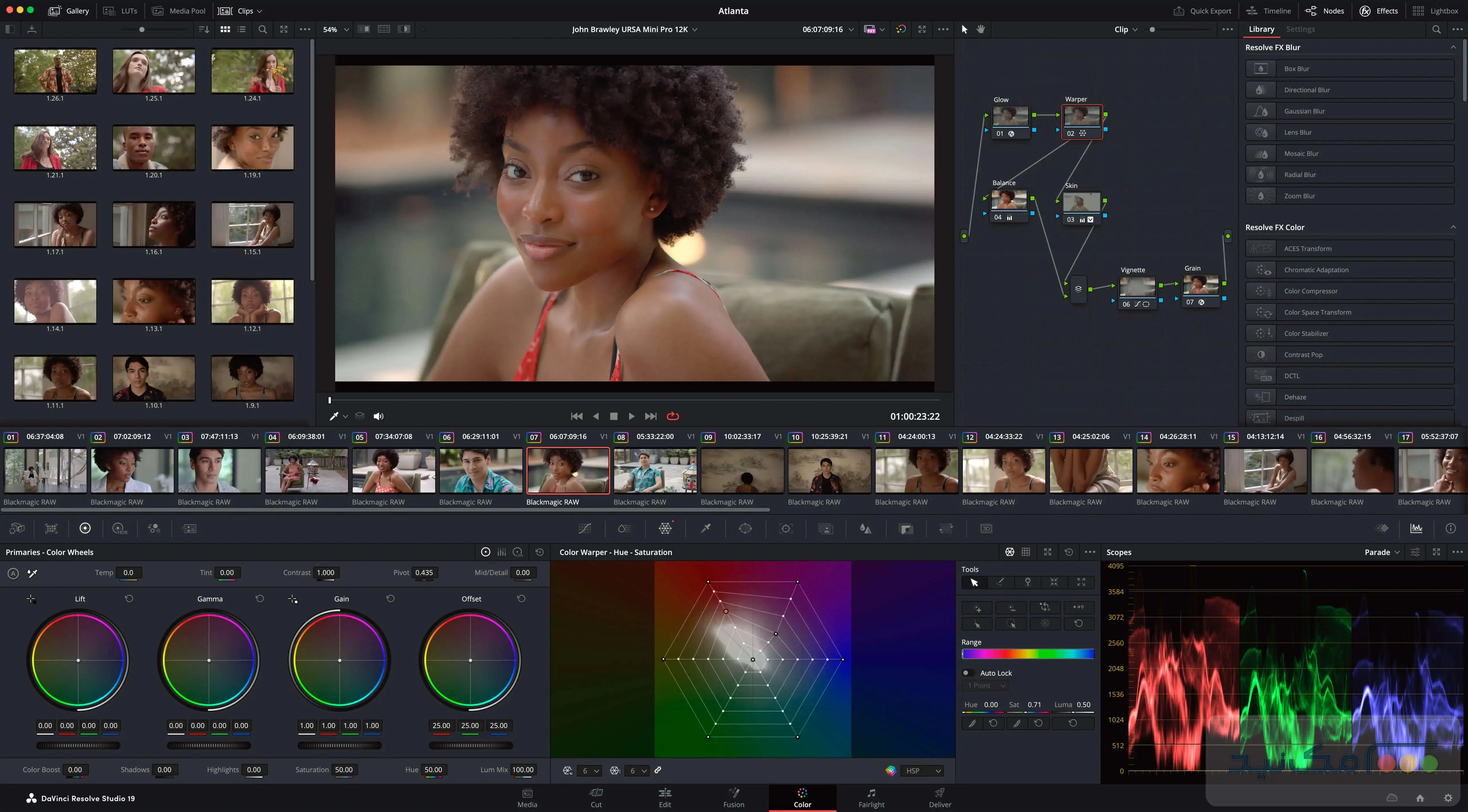 DaVinci Resolve Studio - اسکرین شات 1