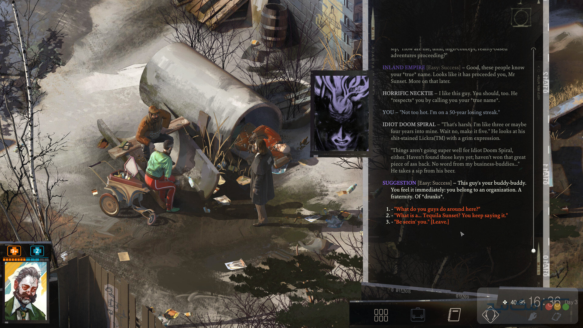 Disco Elysium 61ad72b0 (53030) - اسکرین شات 3