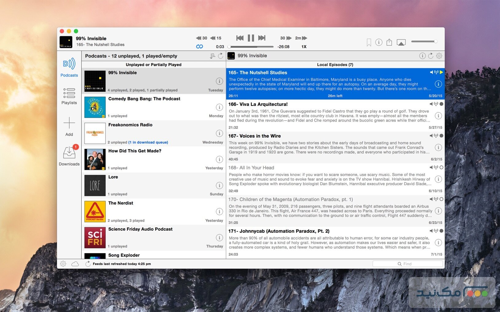 Downcast - اسکرین شات 1