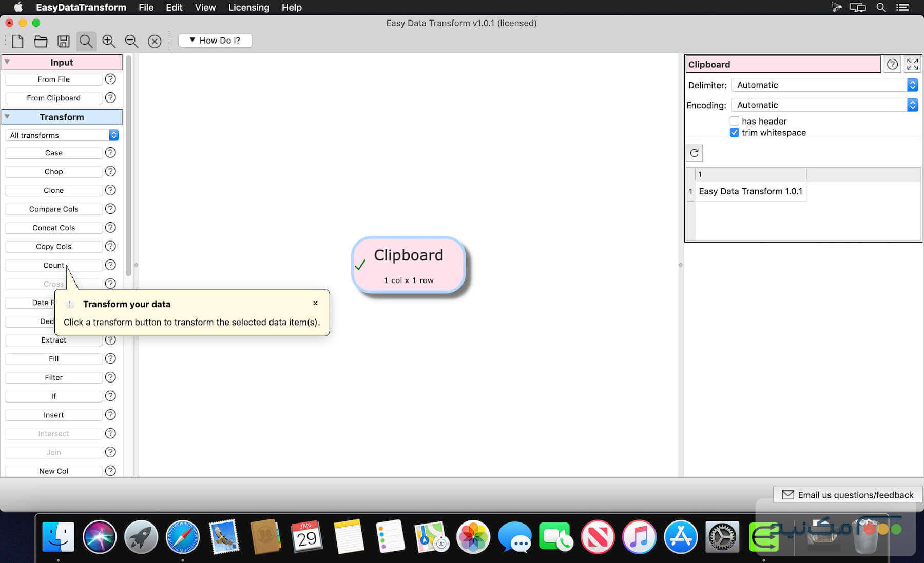 Easy Data Transform - اسکرین شات 1