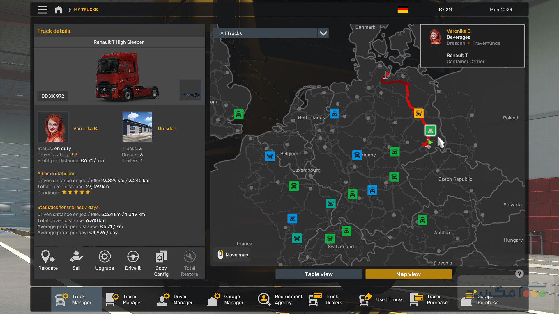 Euro Truck Simulator 2 - اسکرین شات 5