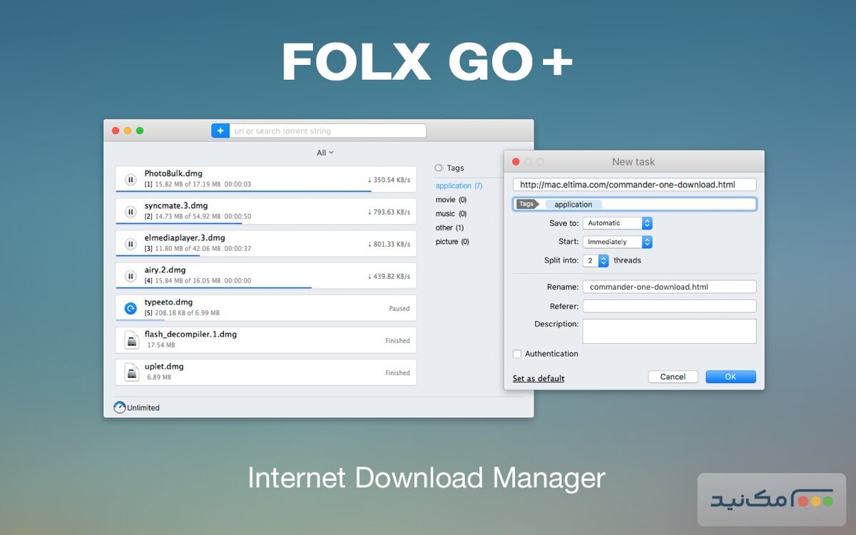 Folx GO+ - اسکرین شات 2
