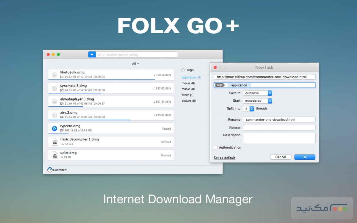 Folx GO+ - اسکرین شات 2