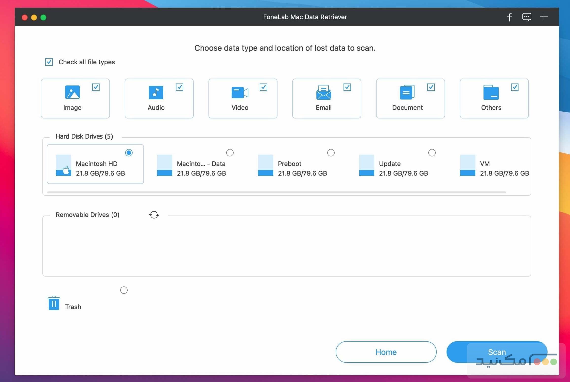 FoneLab Data Retriever - اسکرین شات 1