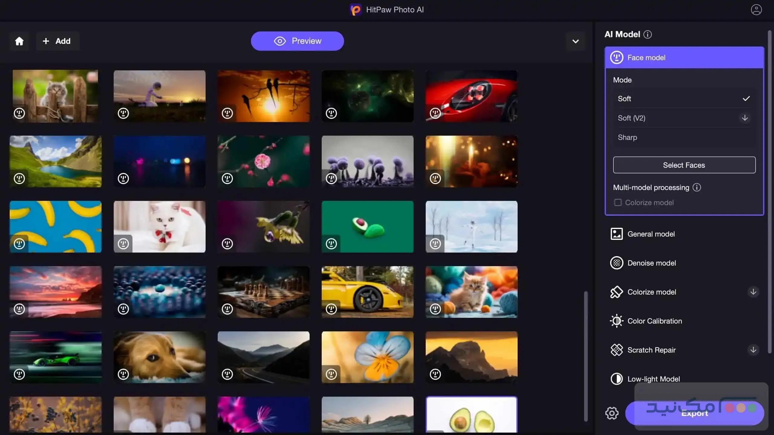 HitPaw Photo AI - اسکرین شات 1