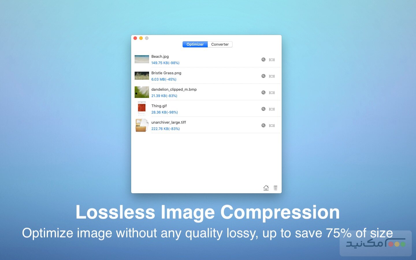 Image Optimizer Pro 2.6 - اسکرین شات 1