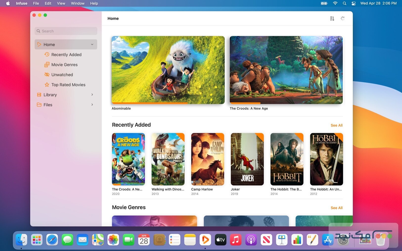 Infuse Pro - اسکرین شات 1
