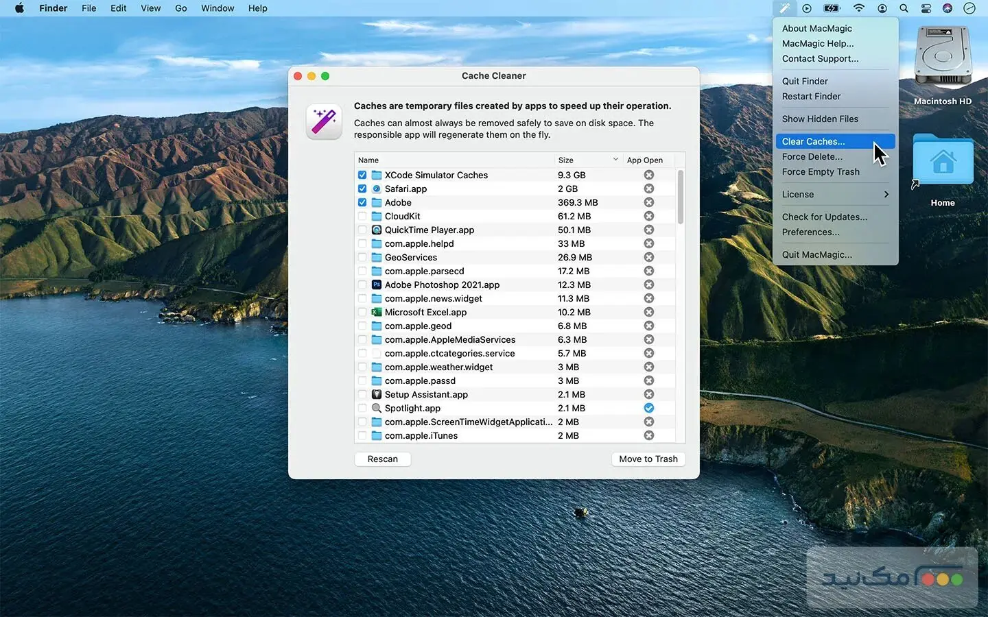 MacMagic - اسکرین شات 1