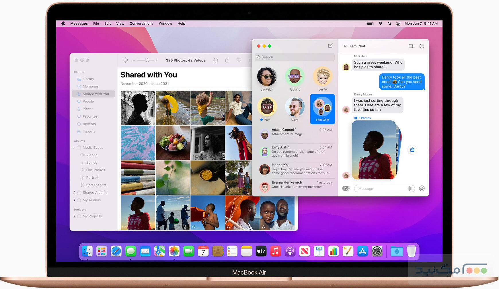 macOS Monterey 12.5 (21G72) - اسکرین شات 1