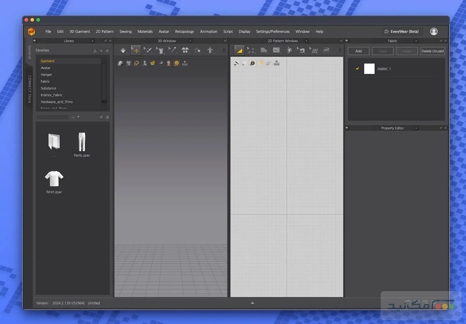 Marvelous Designer - اسکرین شات 1