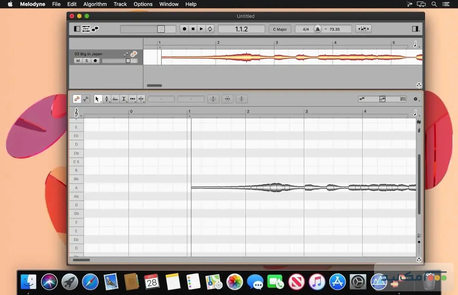 Celemony Melodyne 5 Studio - اسکرین شات 1