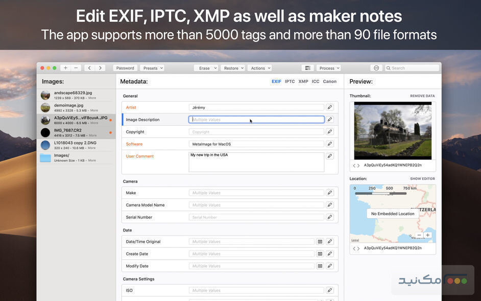 MetaImage - اسکرین شات 1