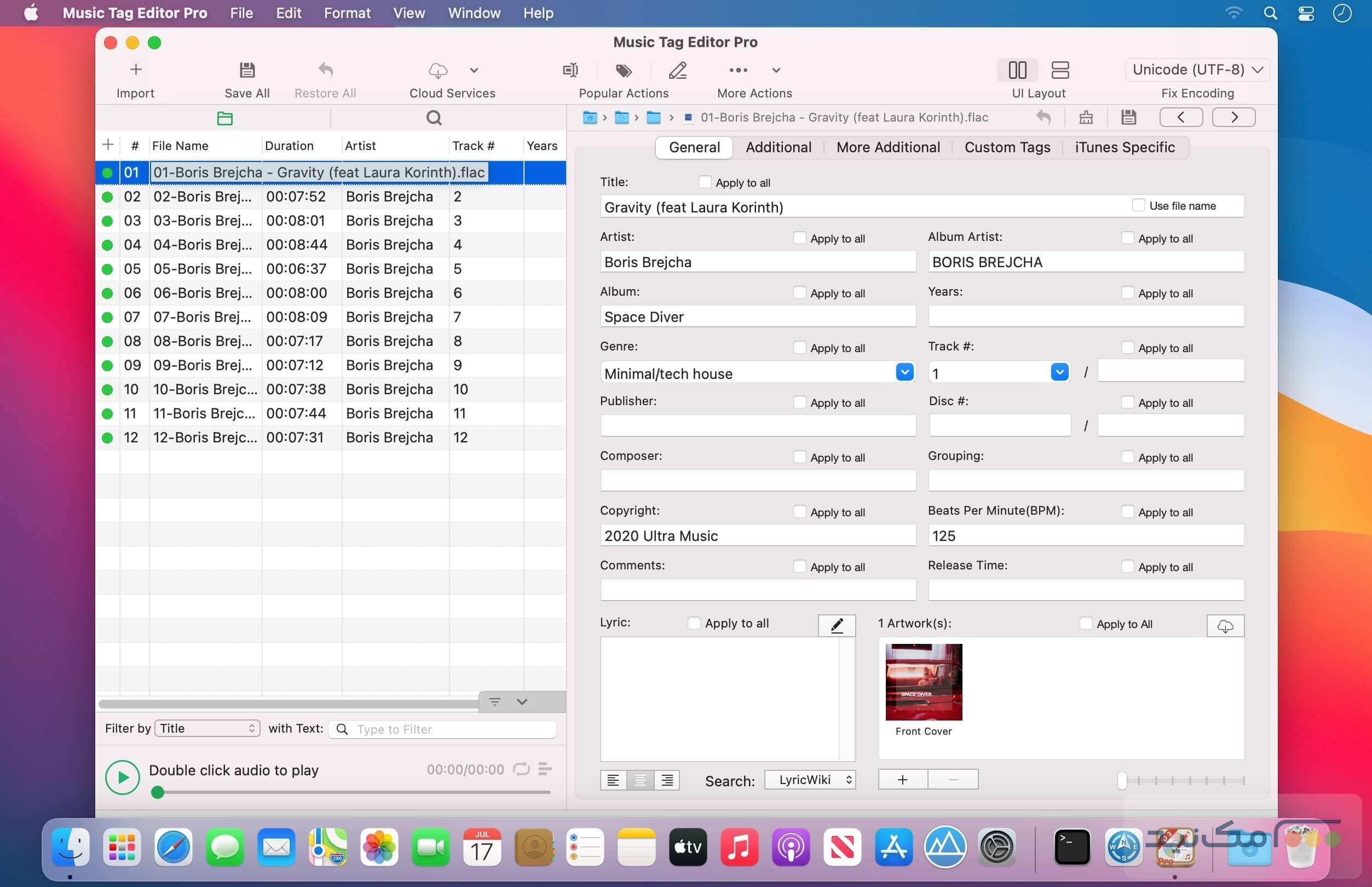 Music Tag Editor Pro - اسکرین شات 1