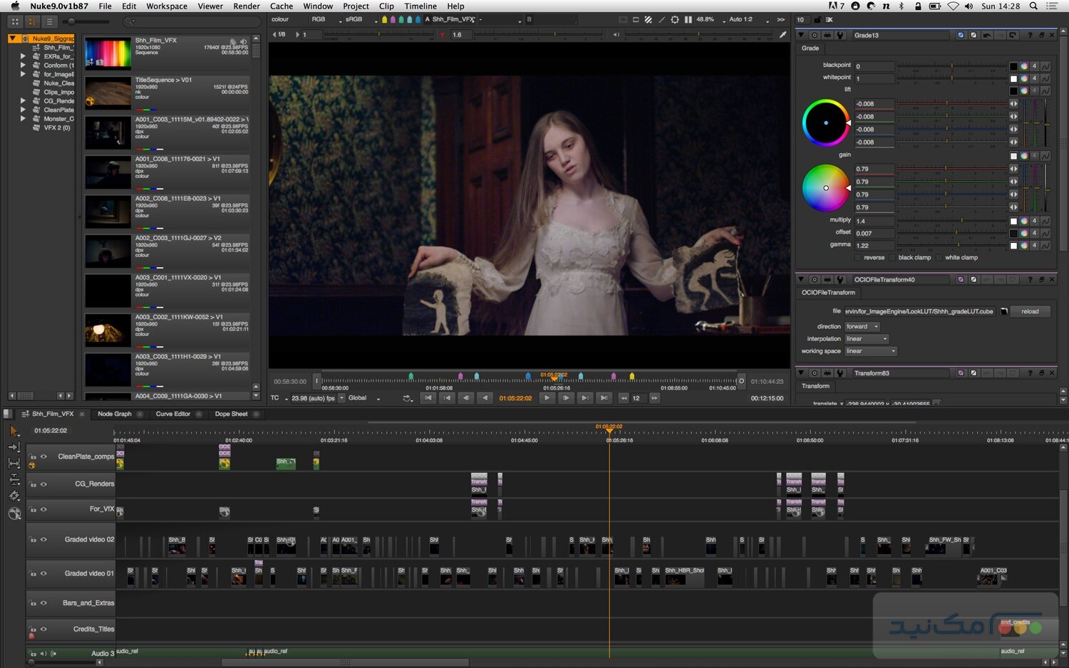 The Foundry Nuke Studio - اسکرین شات 1