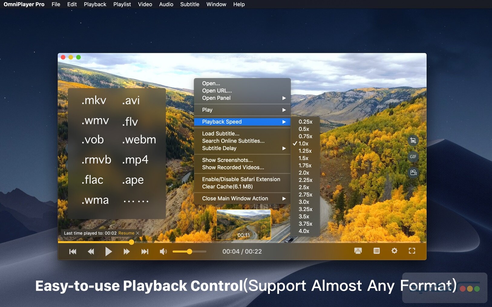 OmniPlayer Pro - اسکرین شات 1