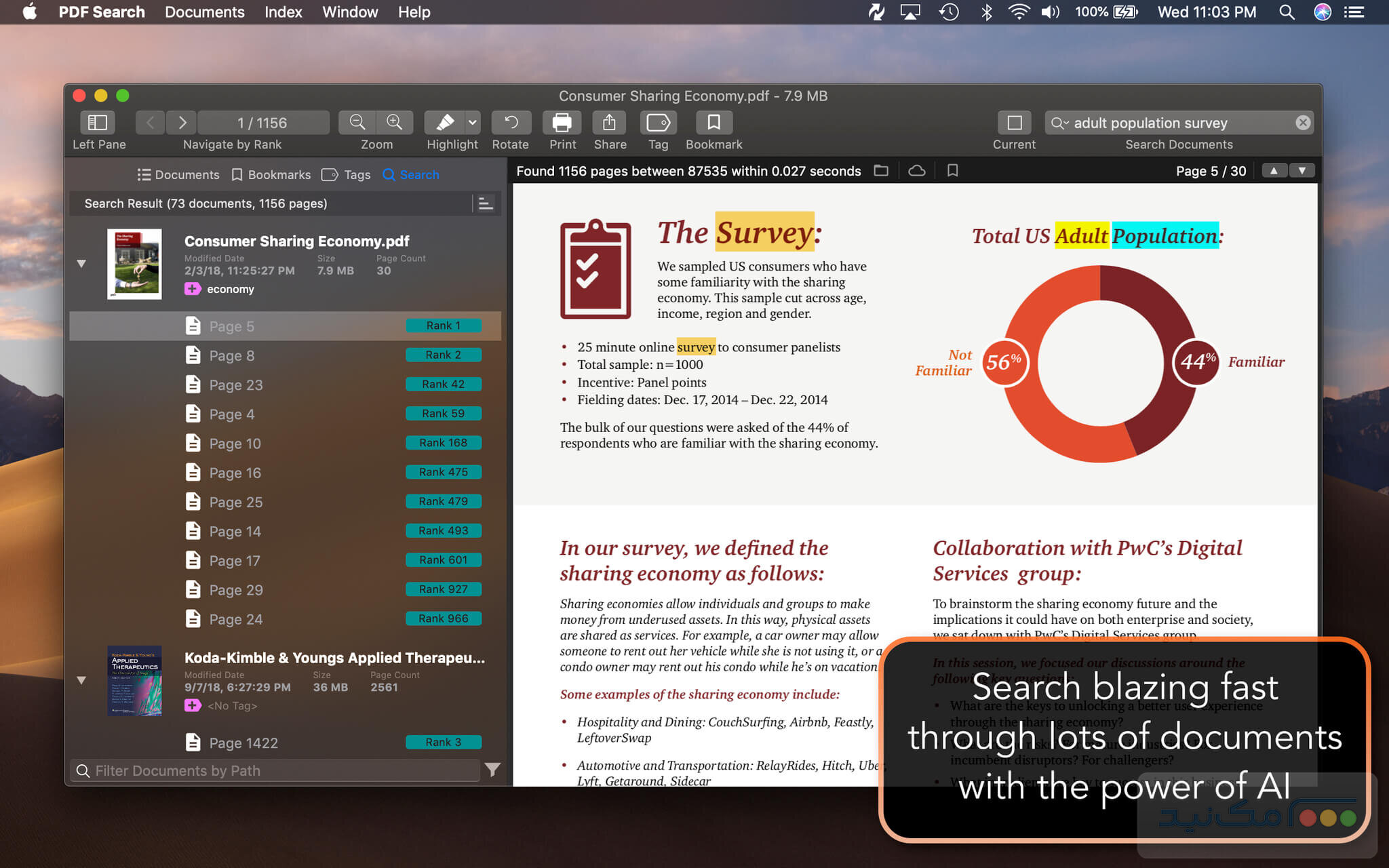 PDF Search - اسکرین شات 1