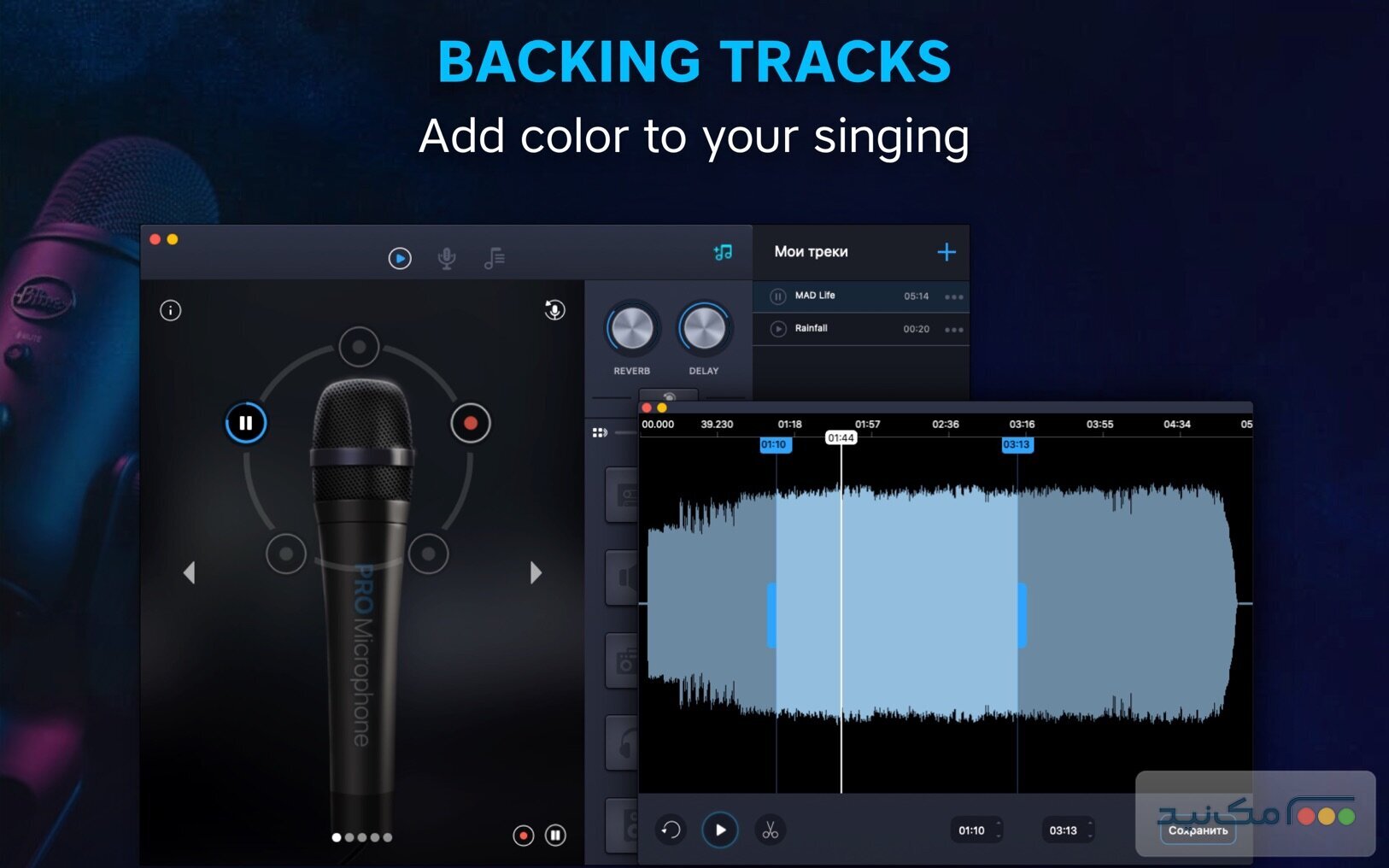 Pro Microphone - اسکرین شات 1