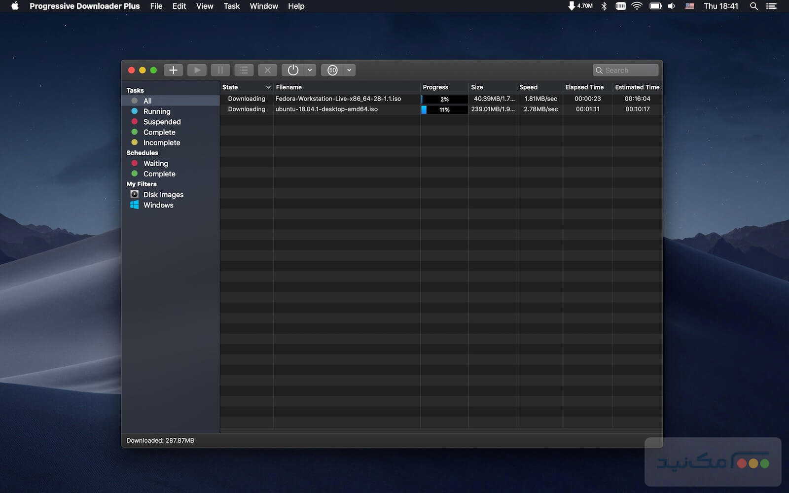 Progressive Downloader - اسکرین شات 1