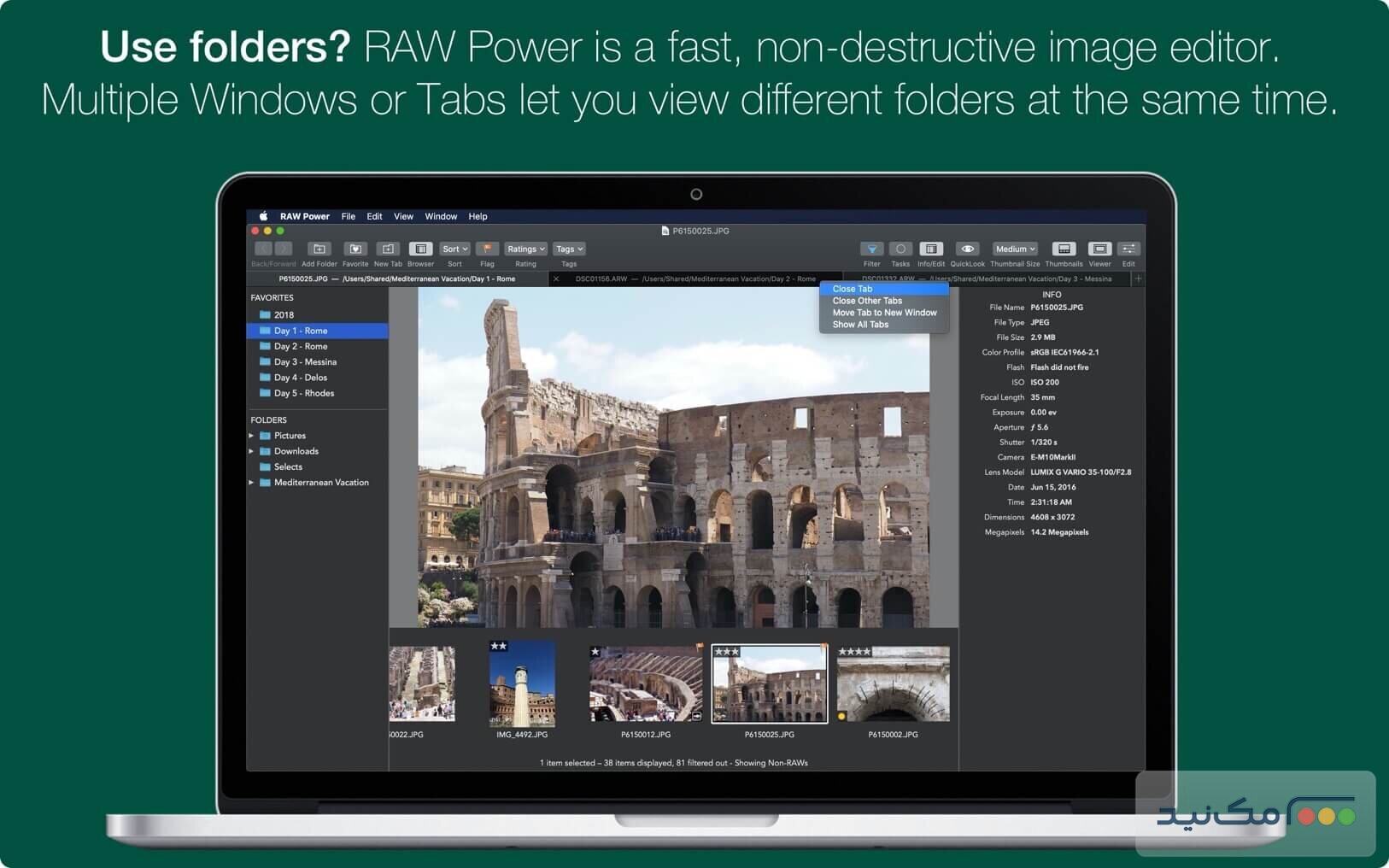 RAW Power - اسکرین شات 1