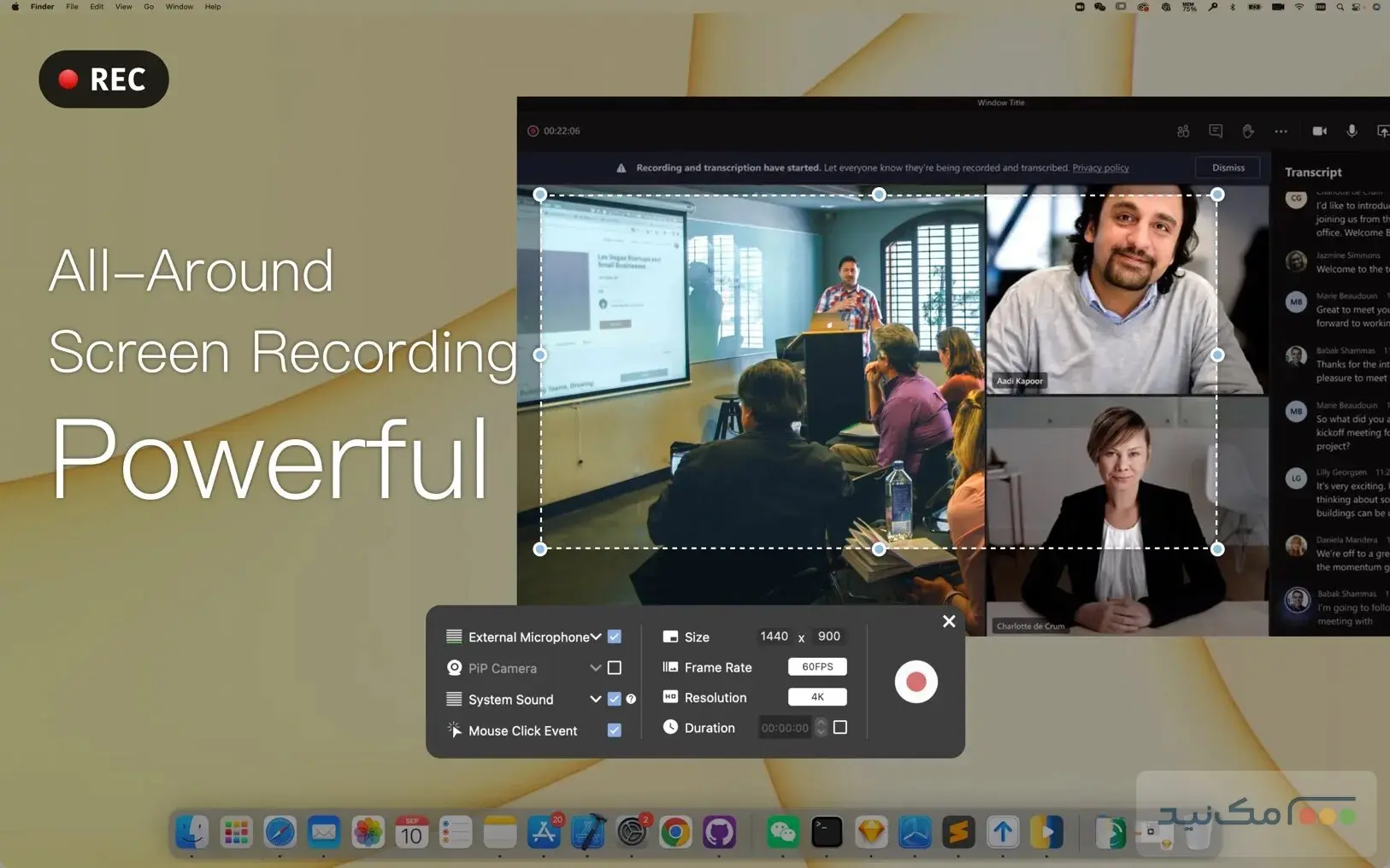 Screen Recorder by Omi - اسکرین شات 1
