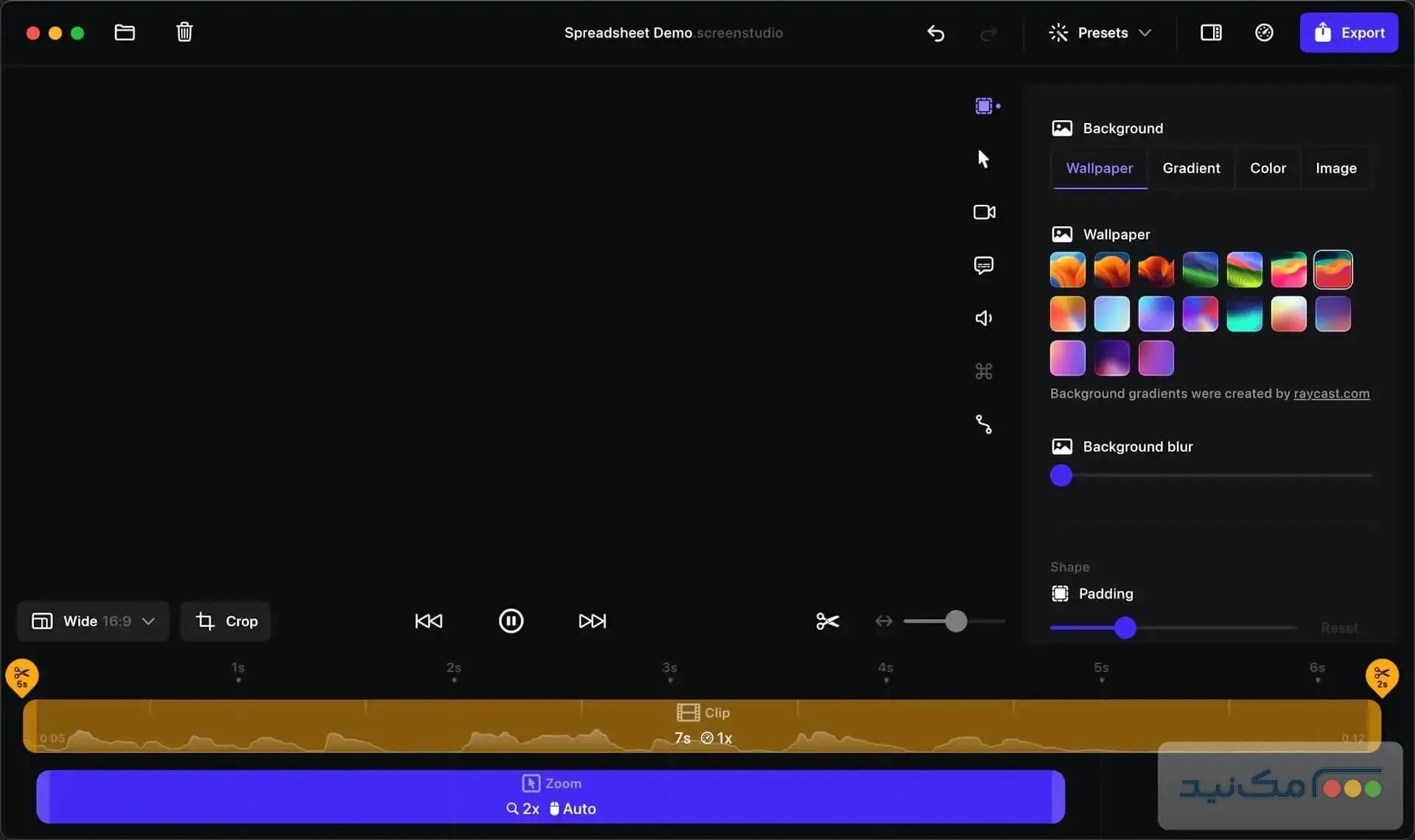 Screen Studio - اسکرین شات 1