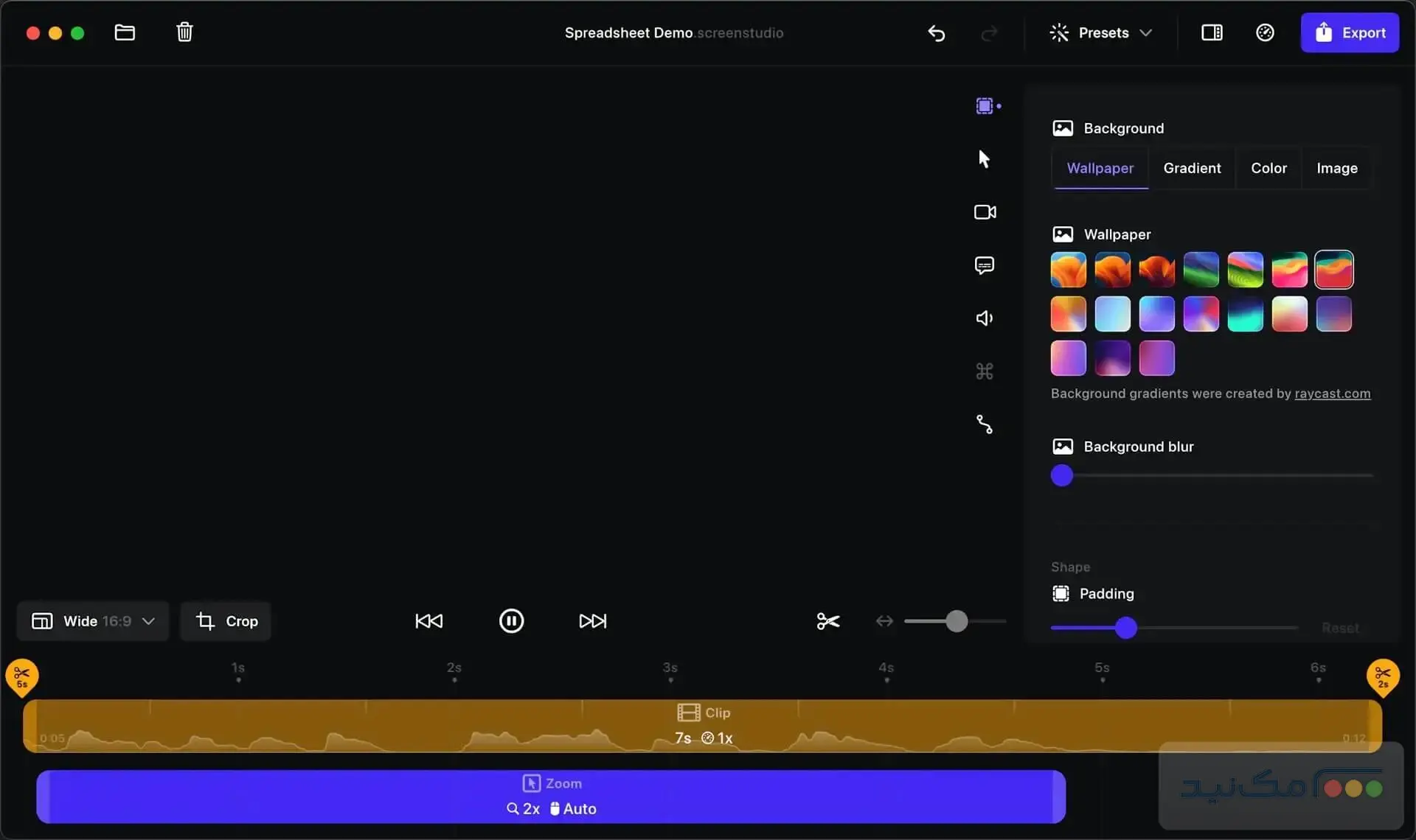 Screen Studio - اسکرین شات 1