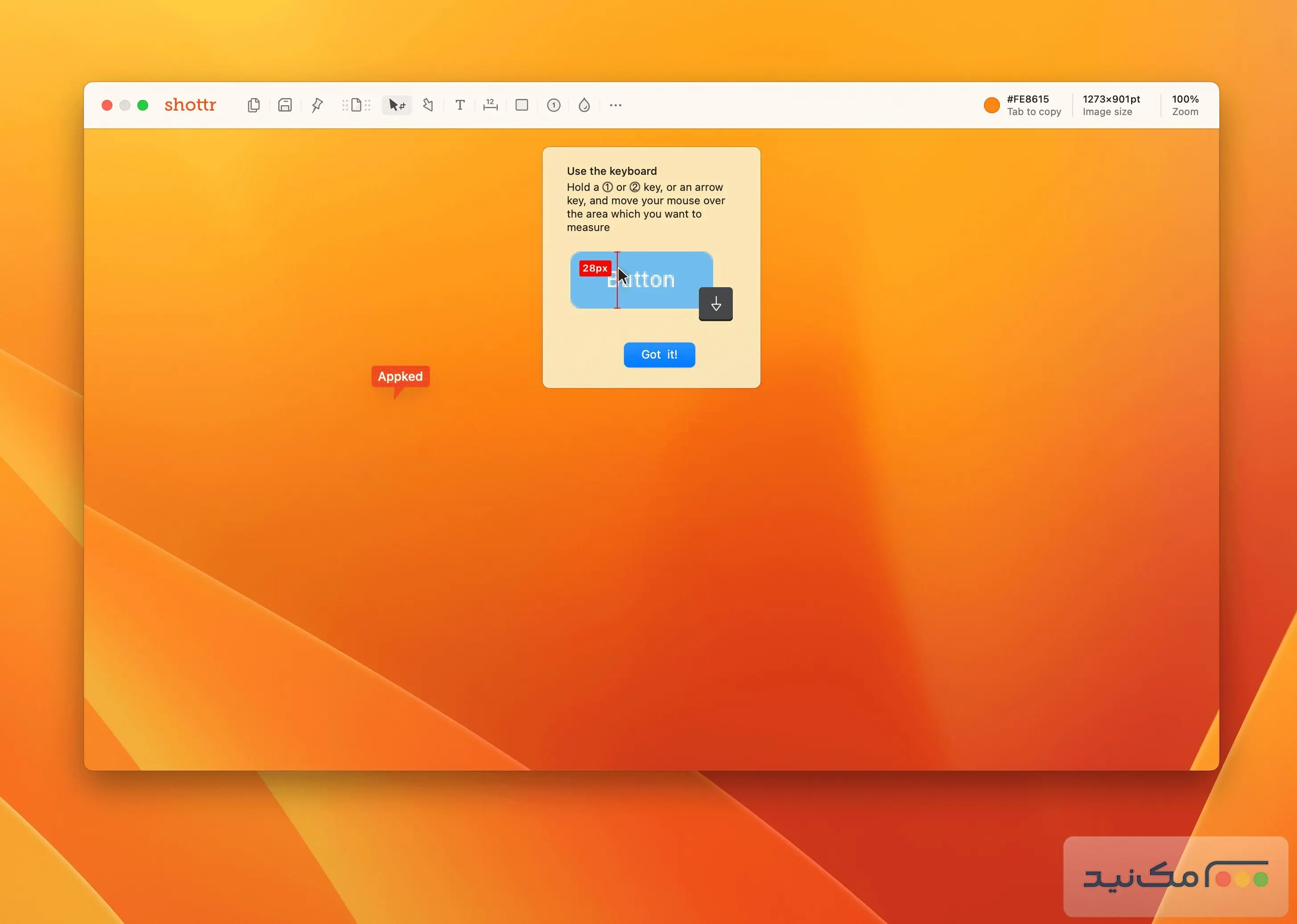 Shottr - اسکرین شات 1