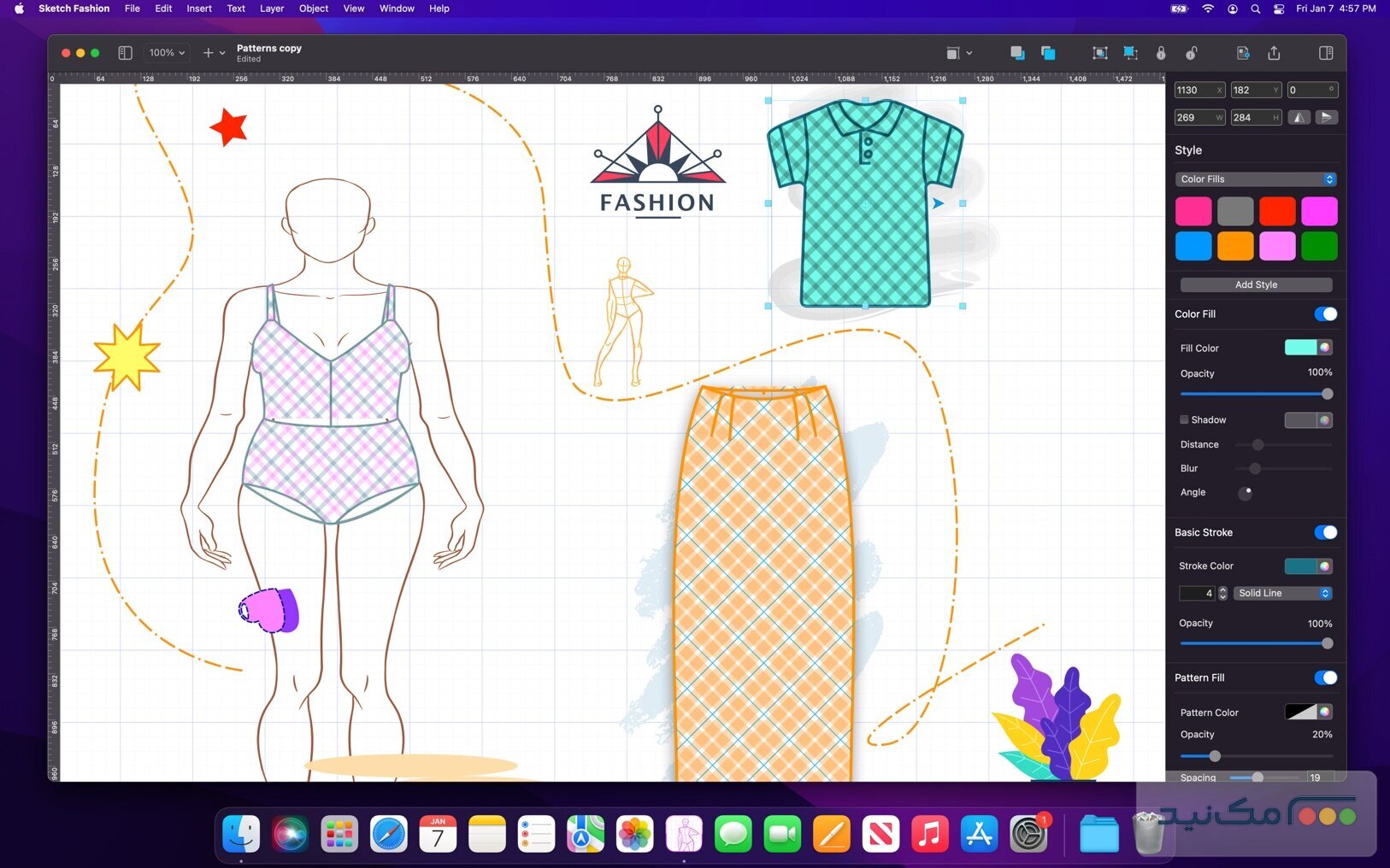 Sketch Fashion - اسکرین شات 1