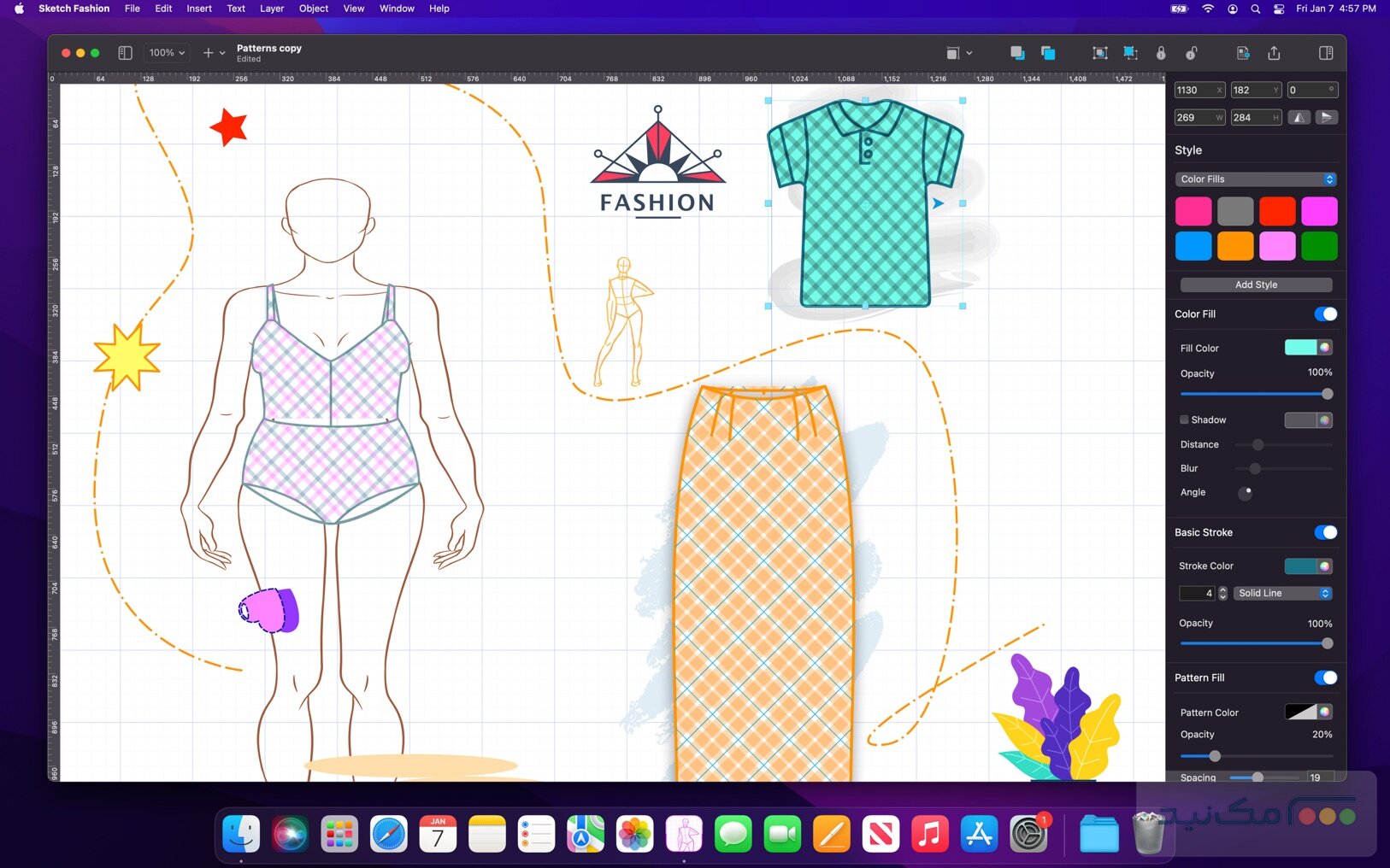 Sketch Fashion - اسکرین شات 1