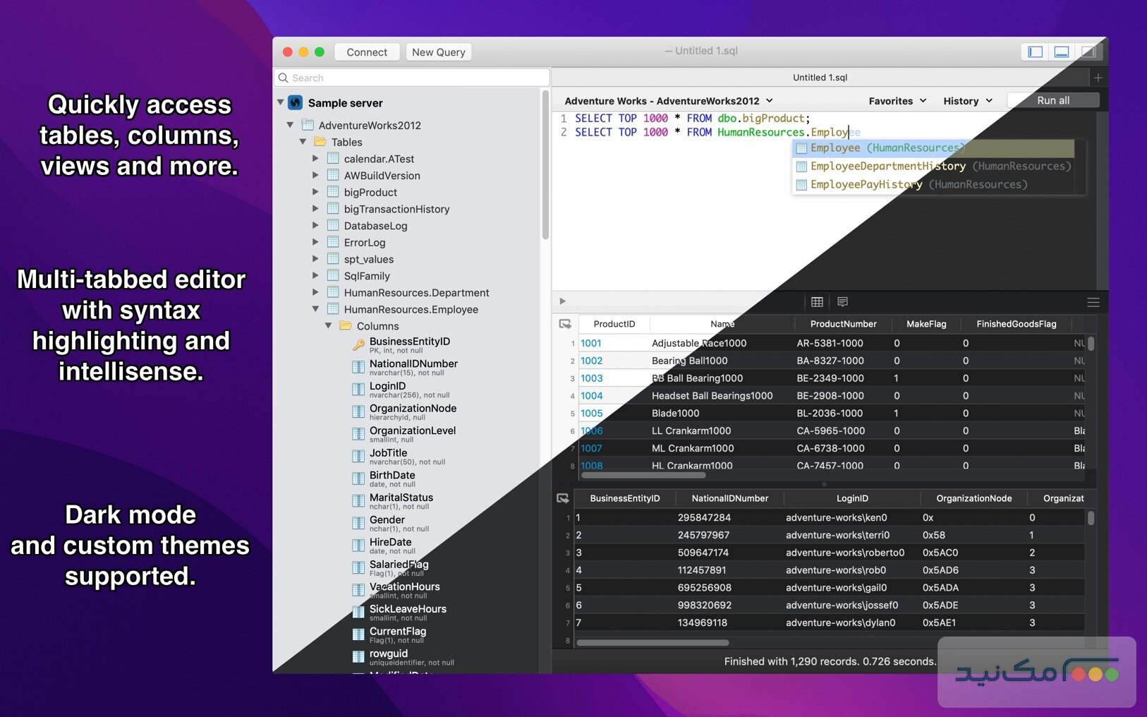 SQLPro for Postgres 2023.06 - اسکرین شات 1