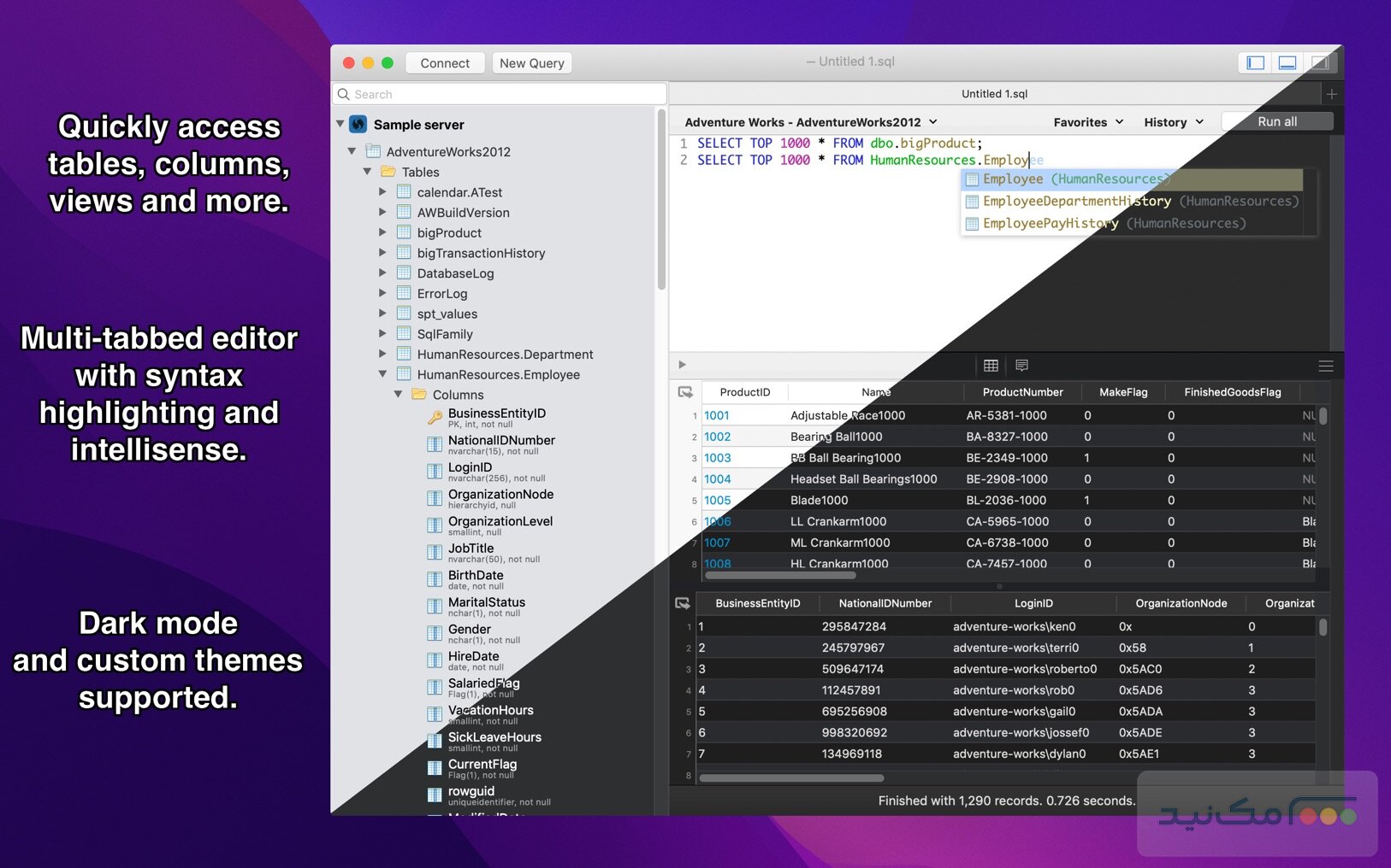 SQLPro for Postgres 2023.06 - اسکرین شات 1