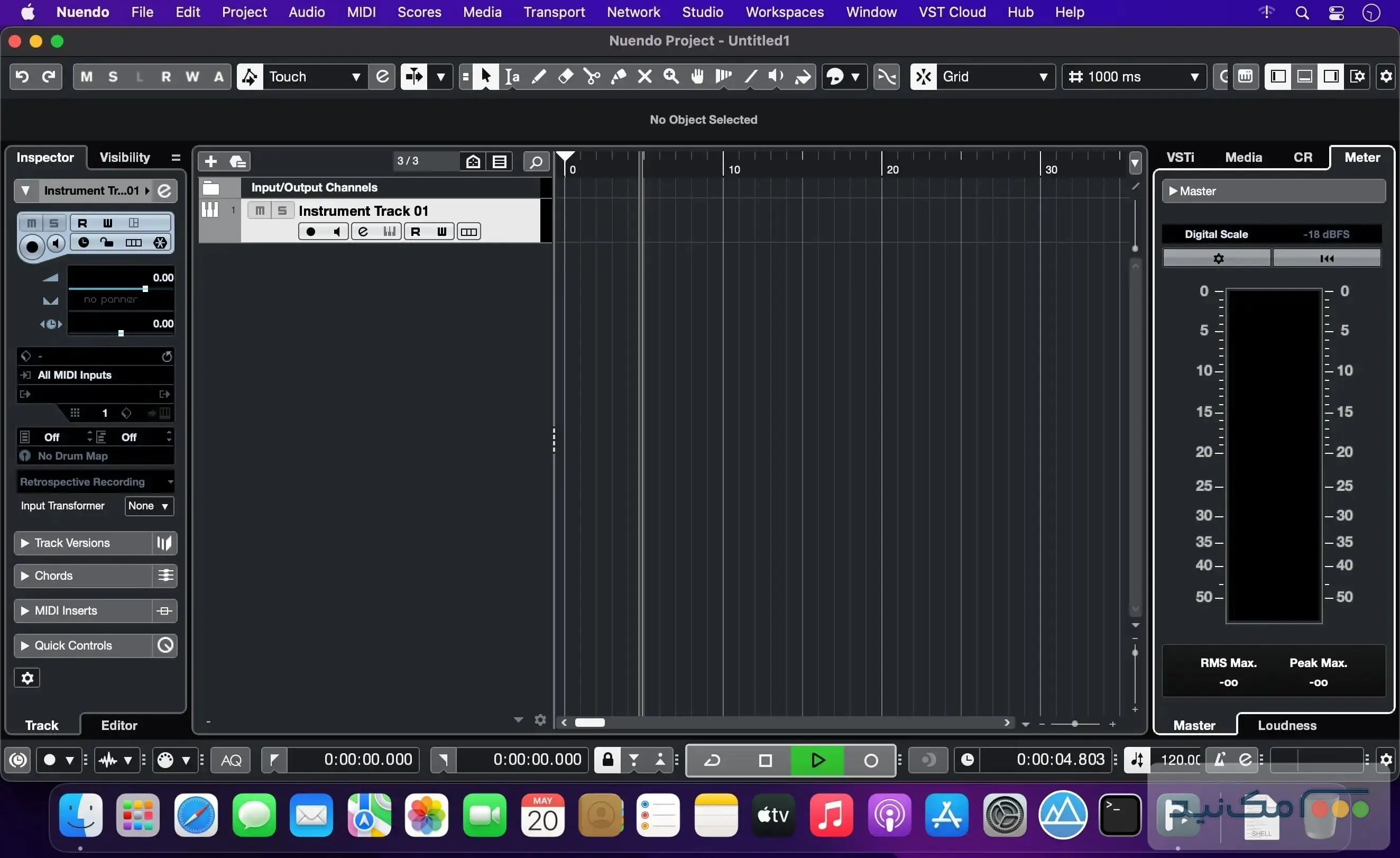 Steinberg Nuendo - اسکرین شات 1