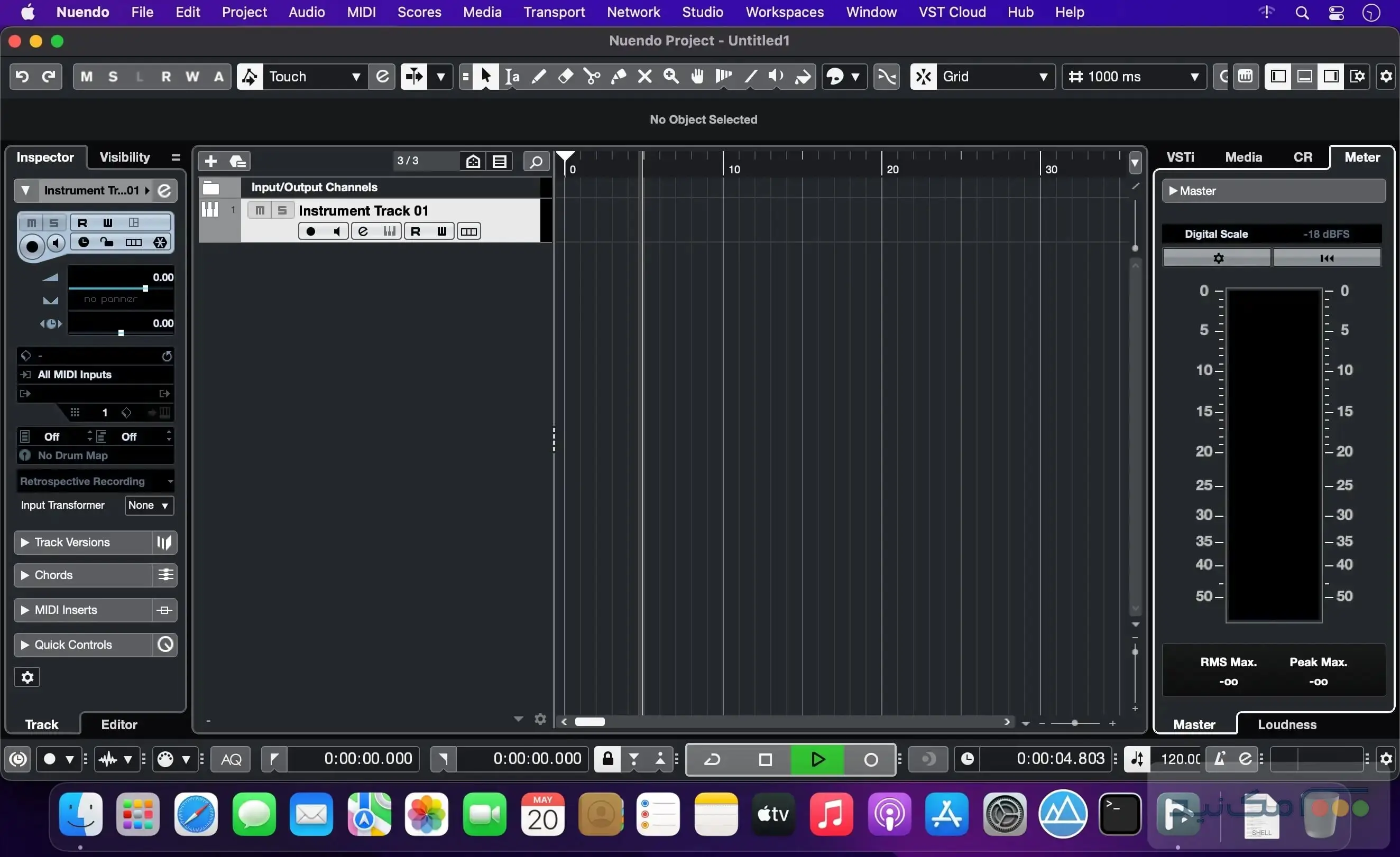 Steinberg Nuendo - اسکرین شات 1